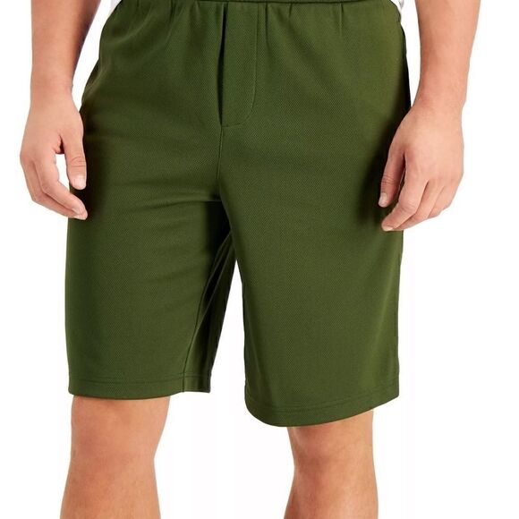 New ID Ideology Men's Mesh Break Shorts Green Size Medium - Picture 2 of 7